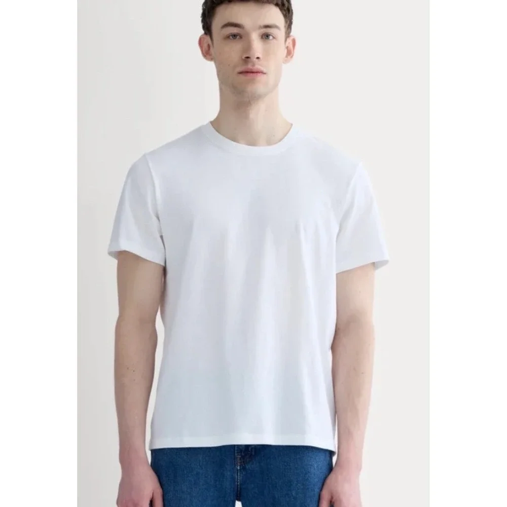Everlane Premium-Weight Crew Uniform White Large New With Tags - Picture 1 of 5
